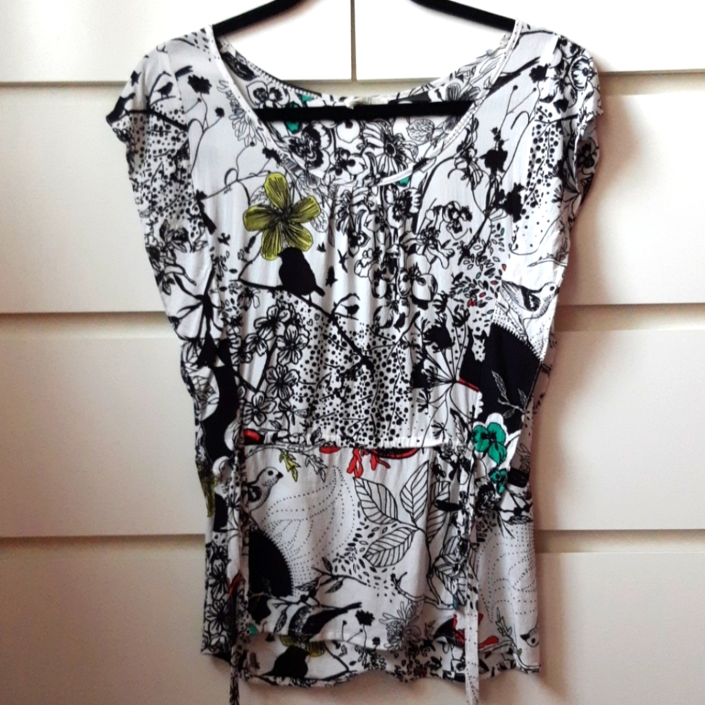 HOST PICK, DEPT, Colouring Book peplum top